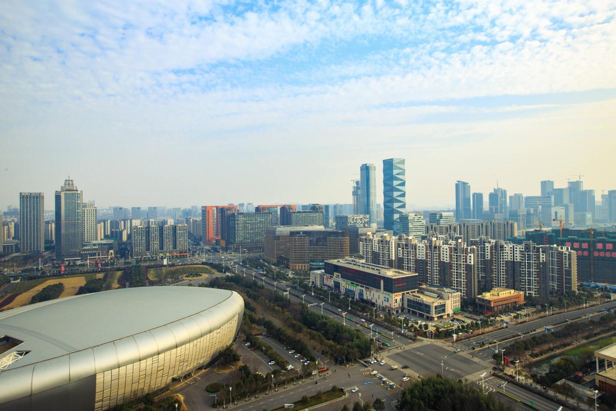 Renaissance Nanjing Olympic Centre Hotel Dış mekan fotoğraf